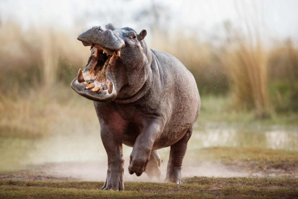 angry hippo
