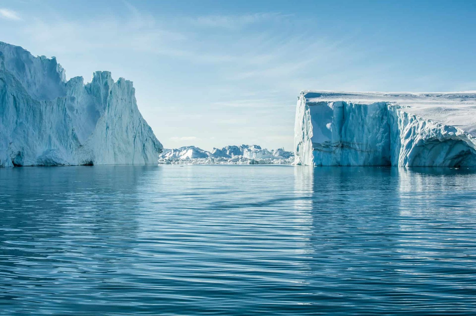 Greenland ice.