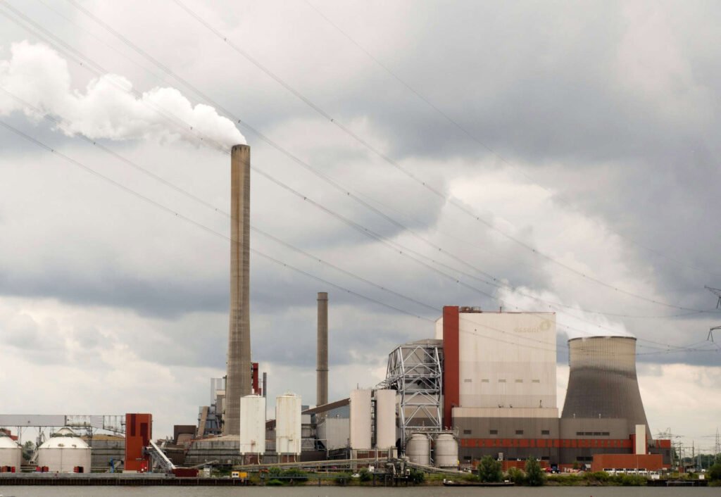 Burning of fossil fuels