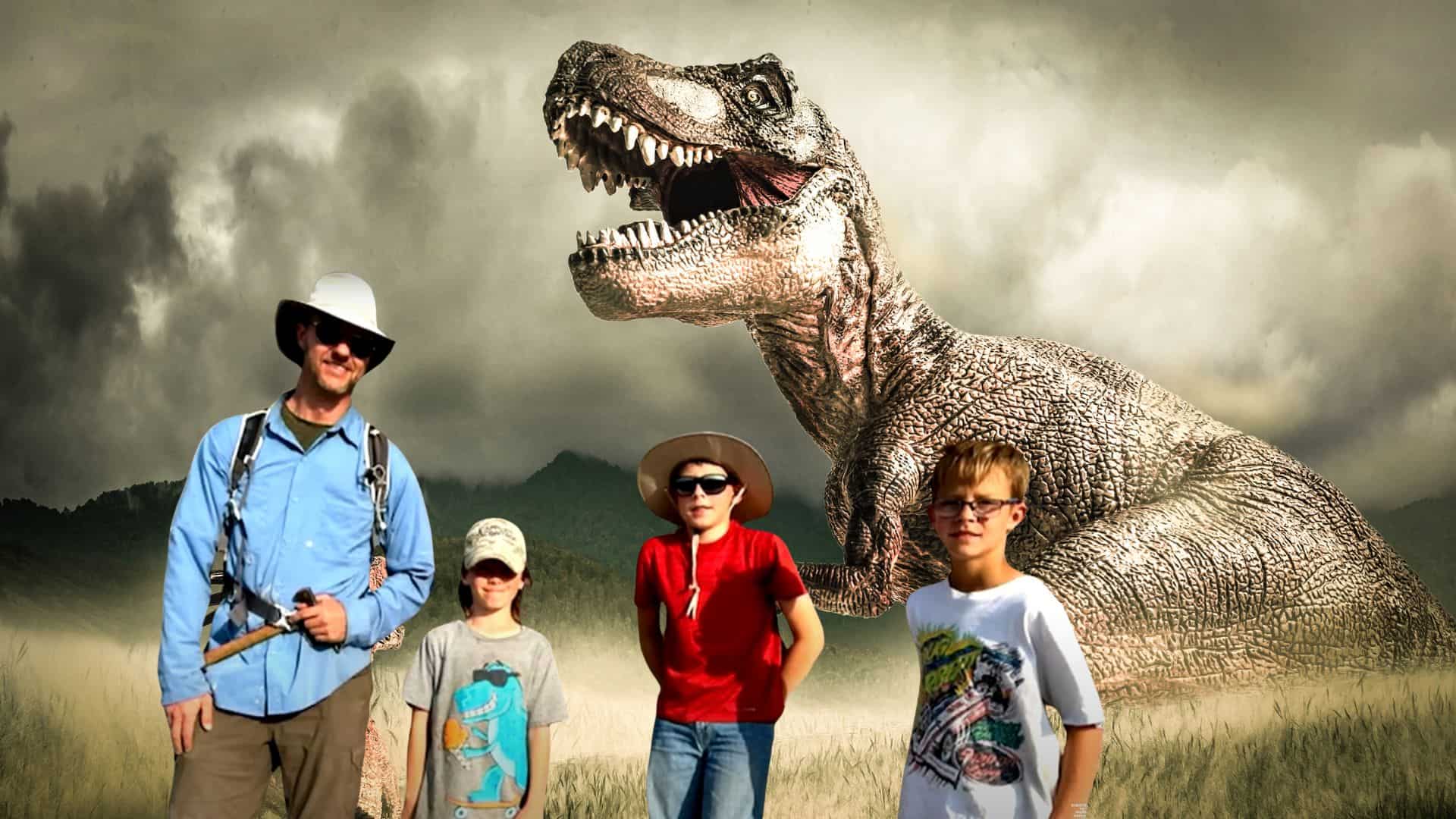 Three Little Boys Uncover Super Rare Fossil of Teenage T-Rex During a Hike in North Dakota
