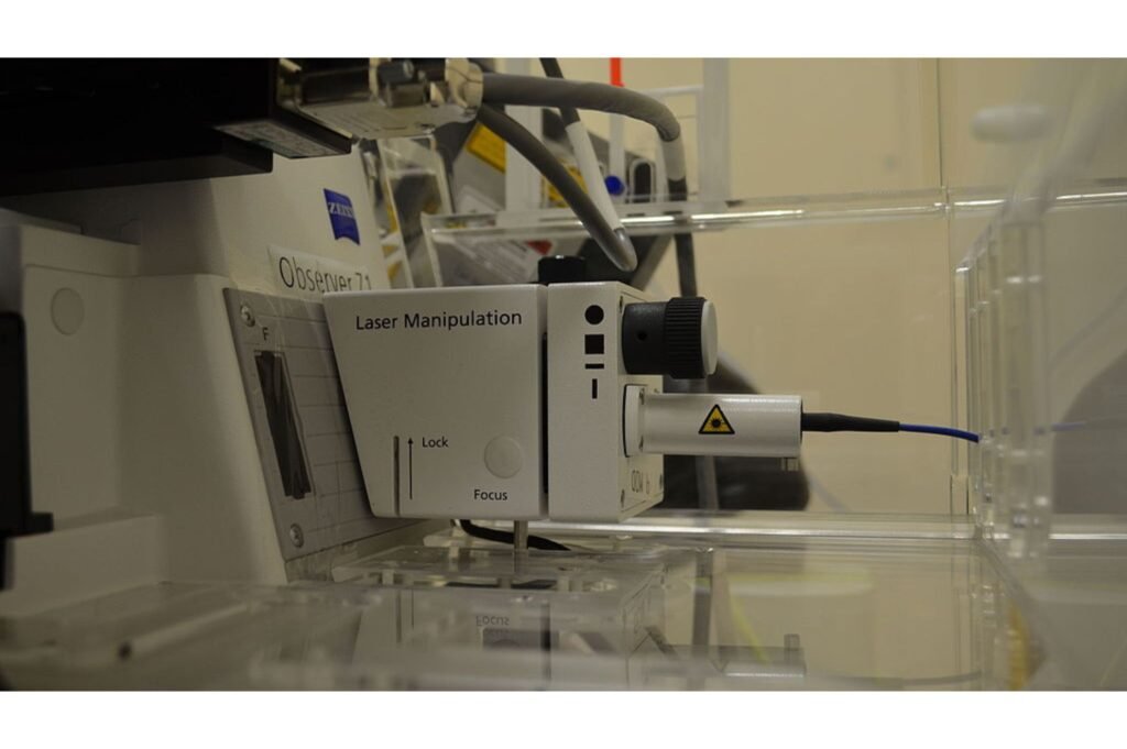 Carl Zeiss Cell Observer with climate chamber.