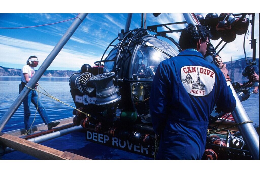 A deep sea rover in Crater Lake