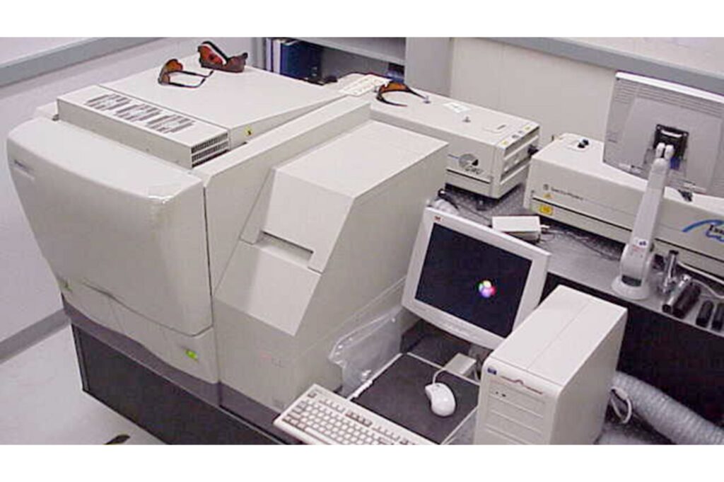 DNA sequencing instrument.