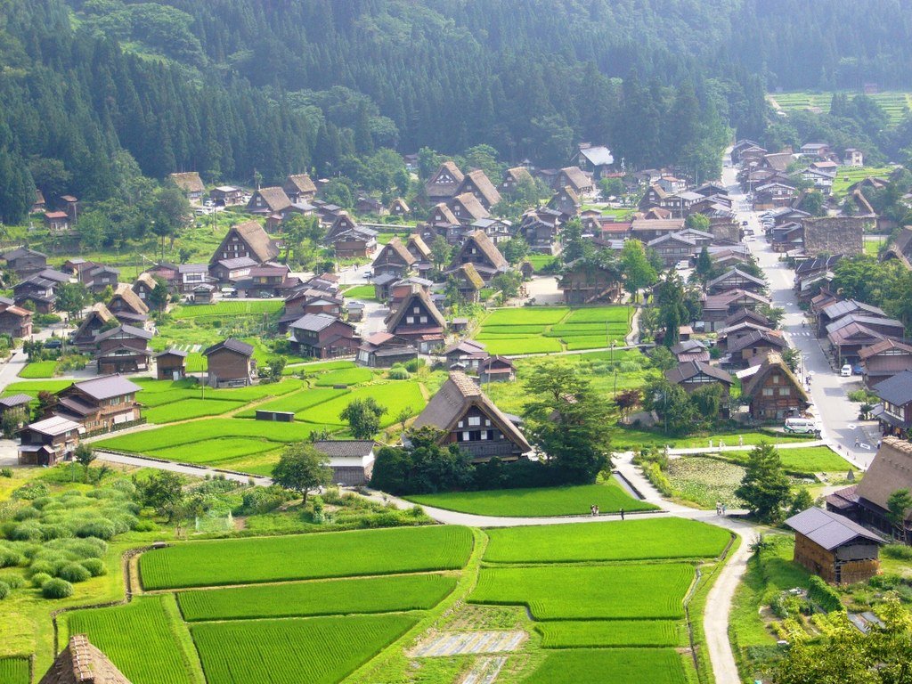 Historic Villages of Shirakawa-go. UNESCO Wold Heritage Sites