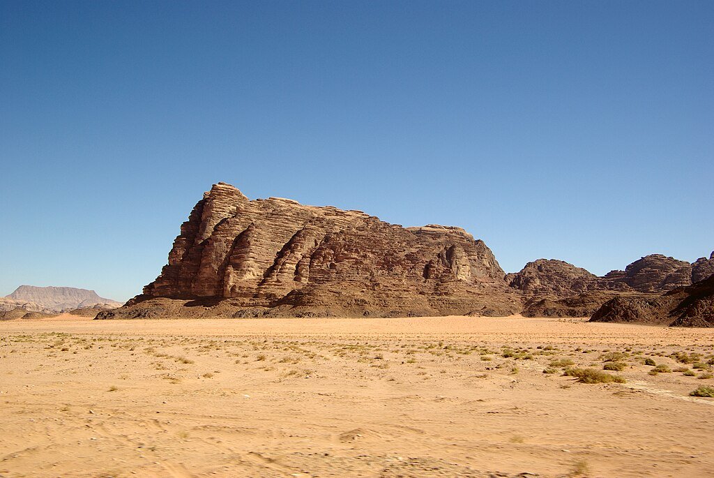 Wadi Rum Protected Area, Jordan, UNESCO World Heritage Site