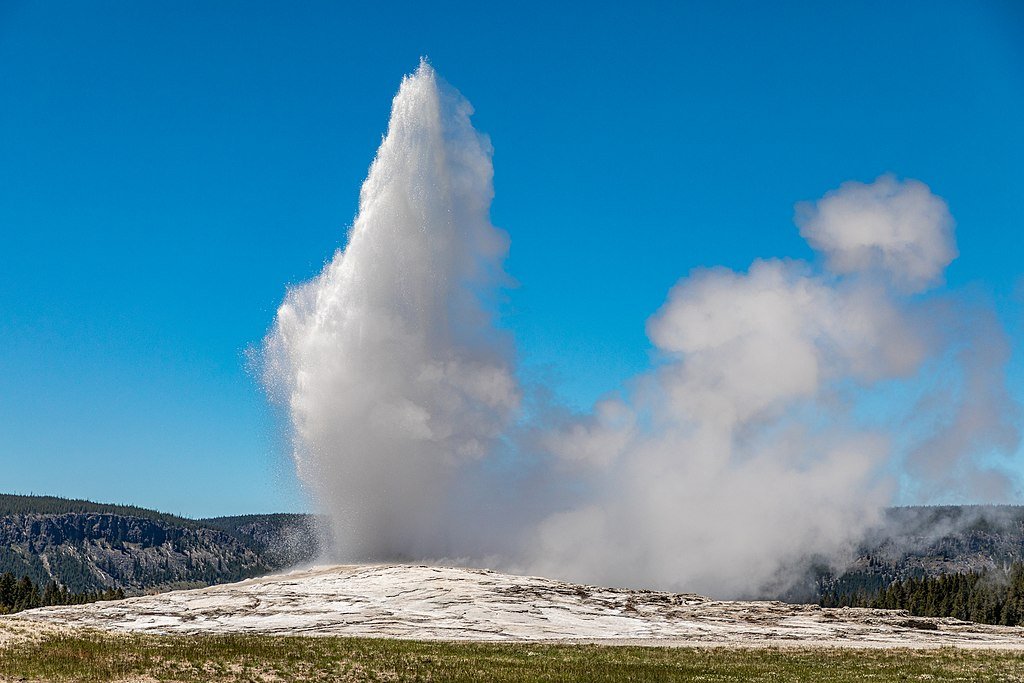 Yellowstone National Park Volcano