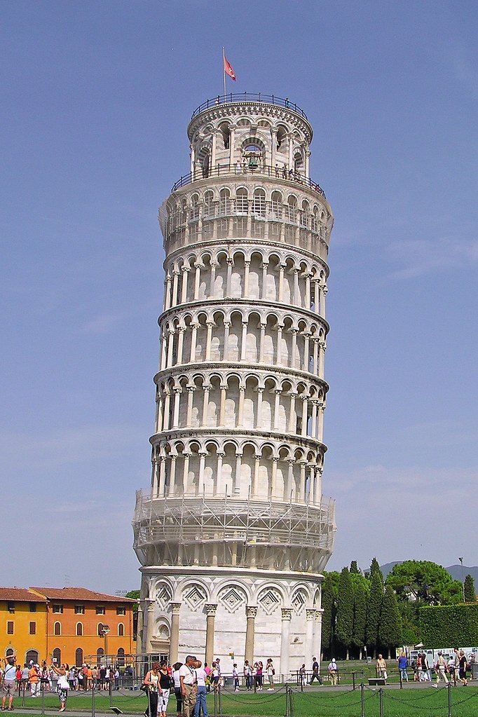 Natural wonders of the world, Leaning tower of Pisa
