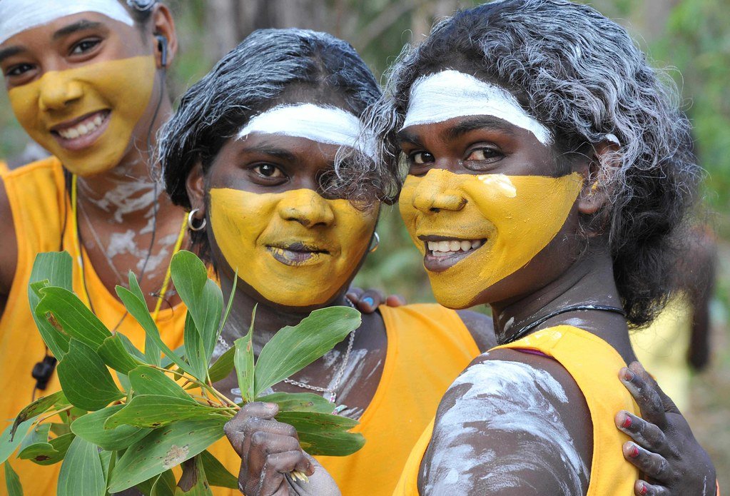 Australian Indigenous Tribespeople.