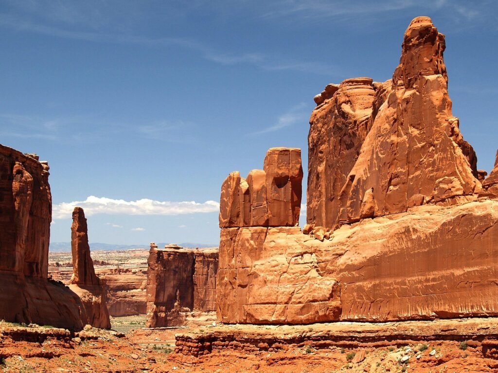 Sandstones landscape rocks