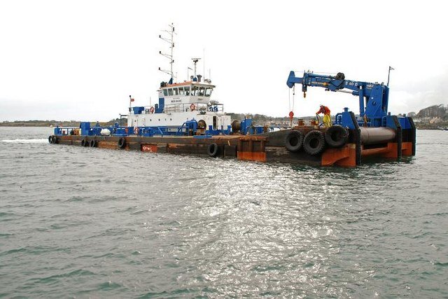 Tidal energy project Strangford Lough.