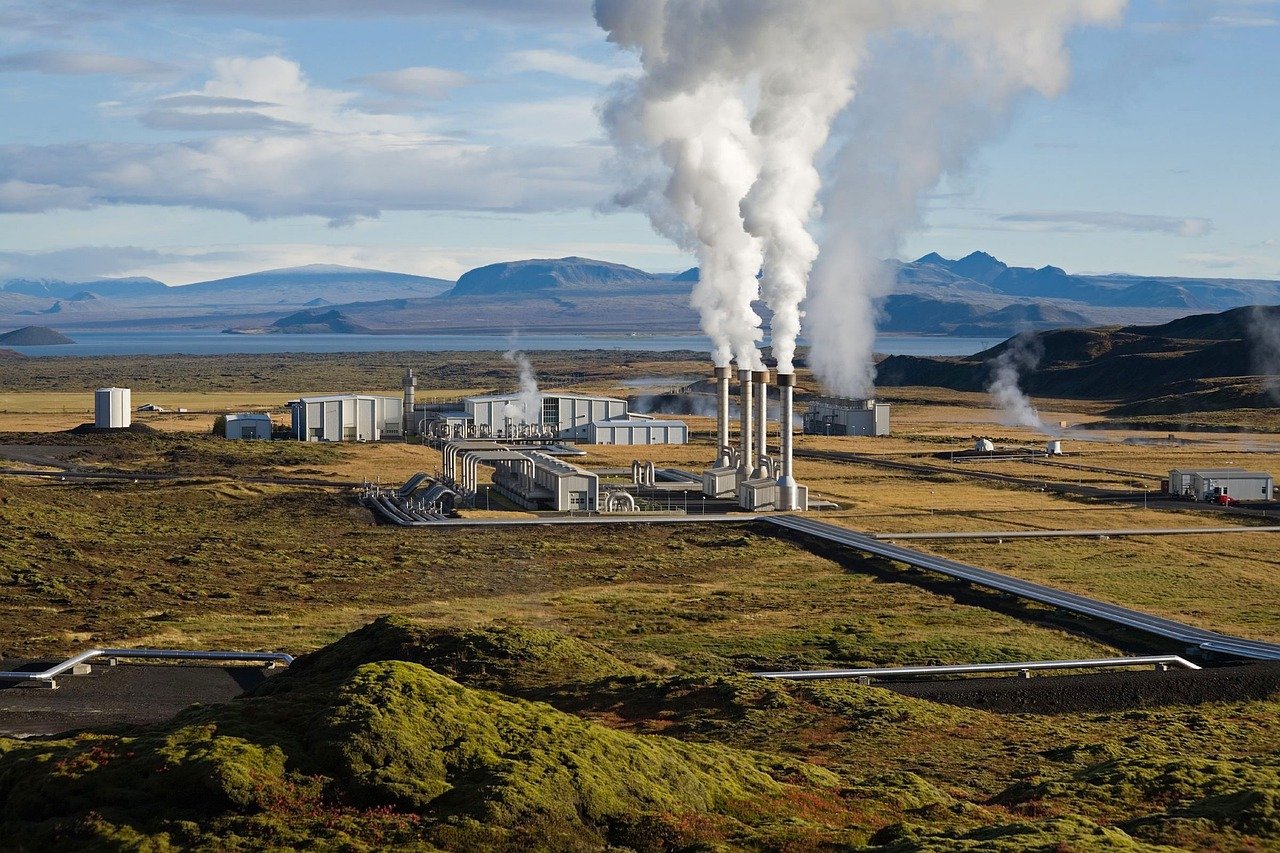 Power plant geothermal energy.