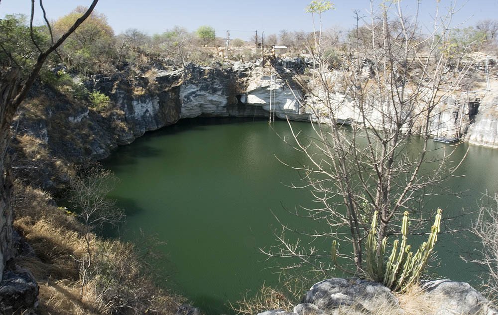 Otjikoto Lake ecosystem
