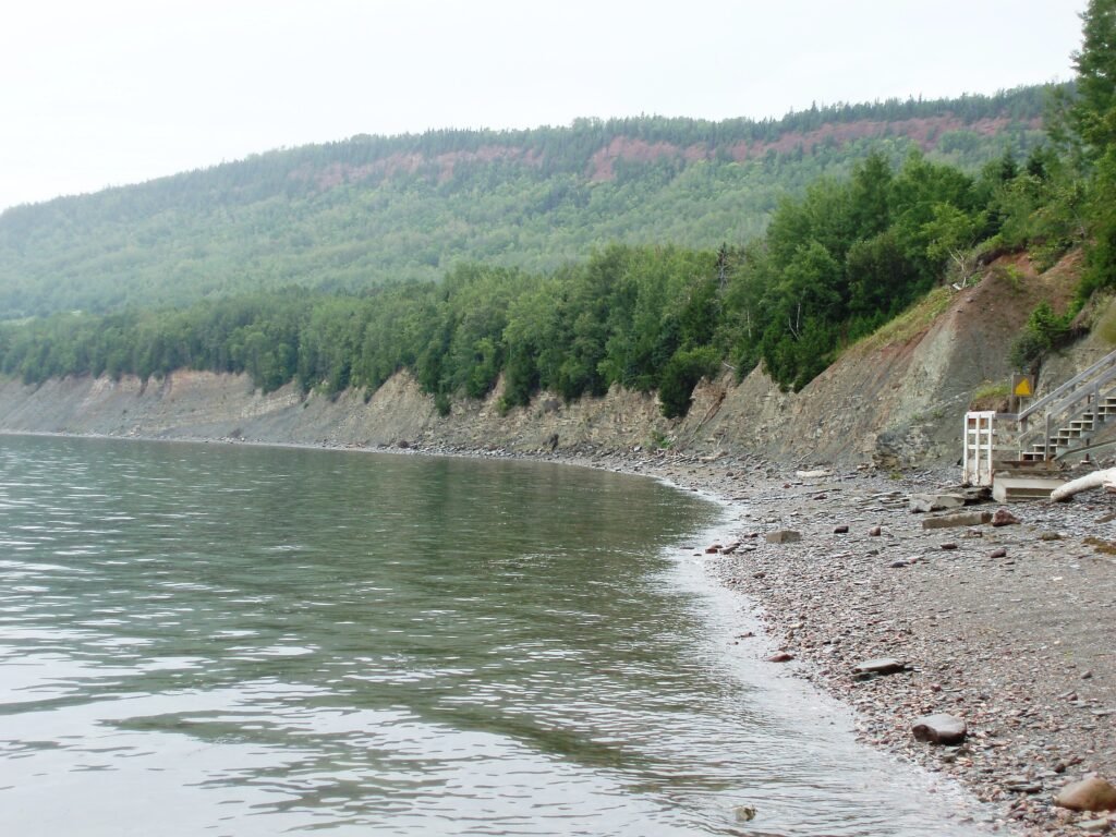 Miguasha National Park panorama view