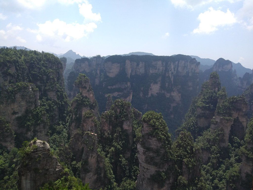 Wulingyuan Scenic and Historic Interest Area, Zhangjiajie. 