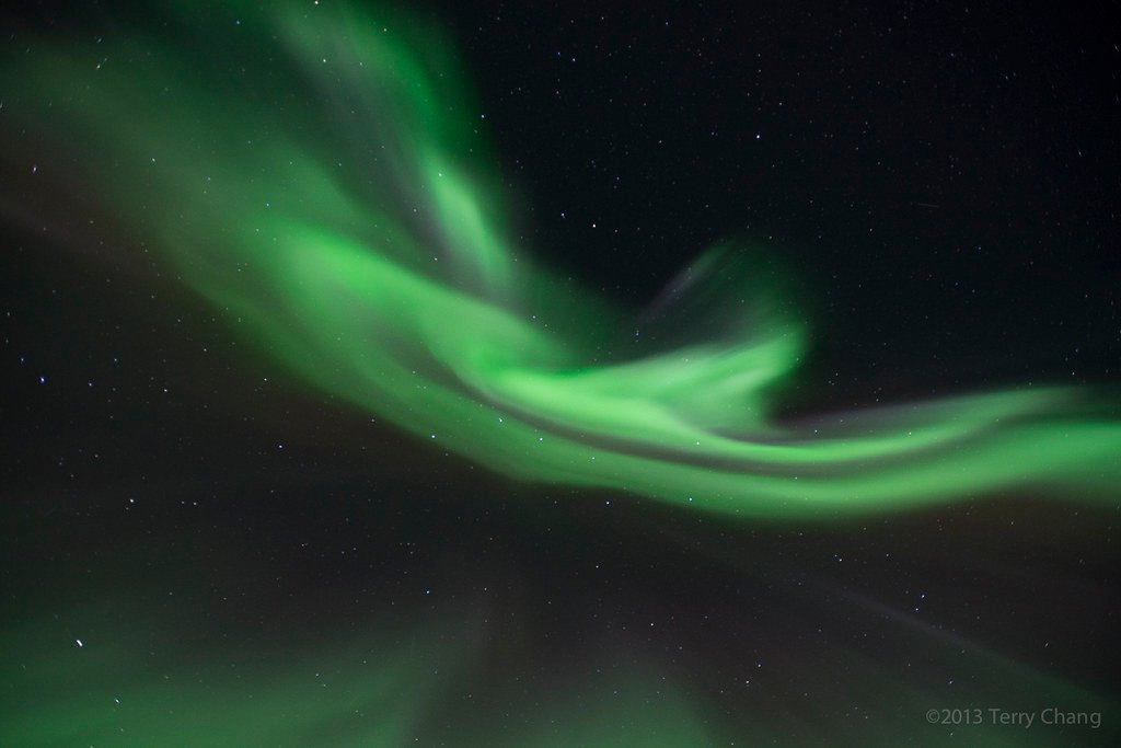 Aurora cosmic rays. Image via Openverse.