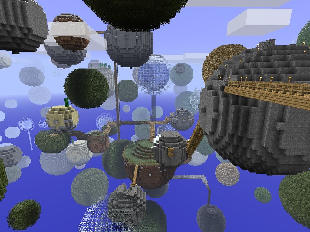 Minecraft - Planetoids.