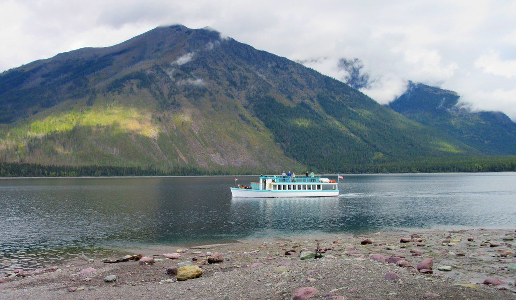 Montana glacier, climate change