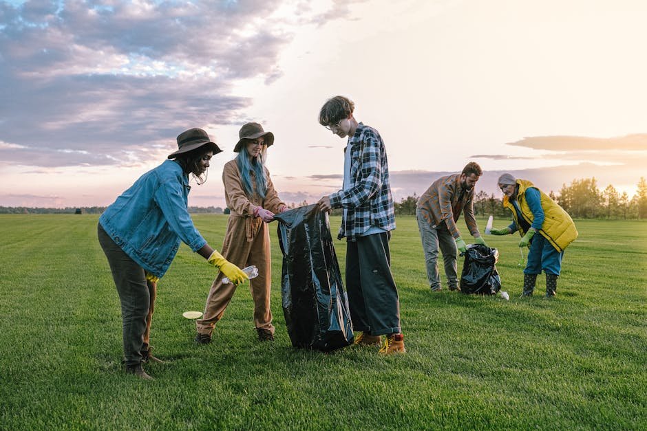 Volunteer for Conservation Projects (image credits: pexels)