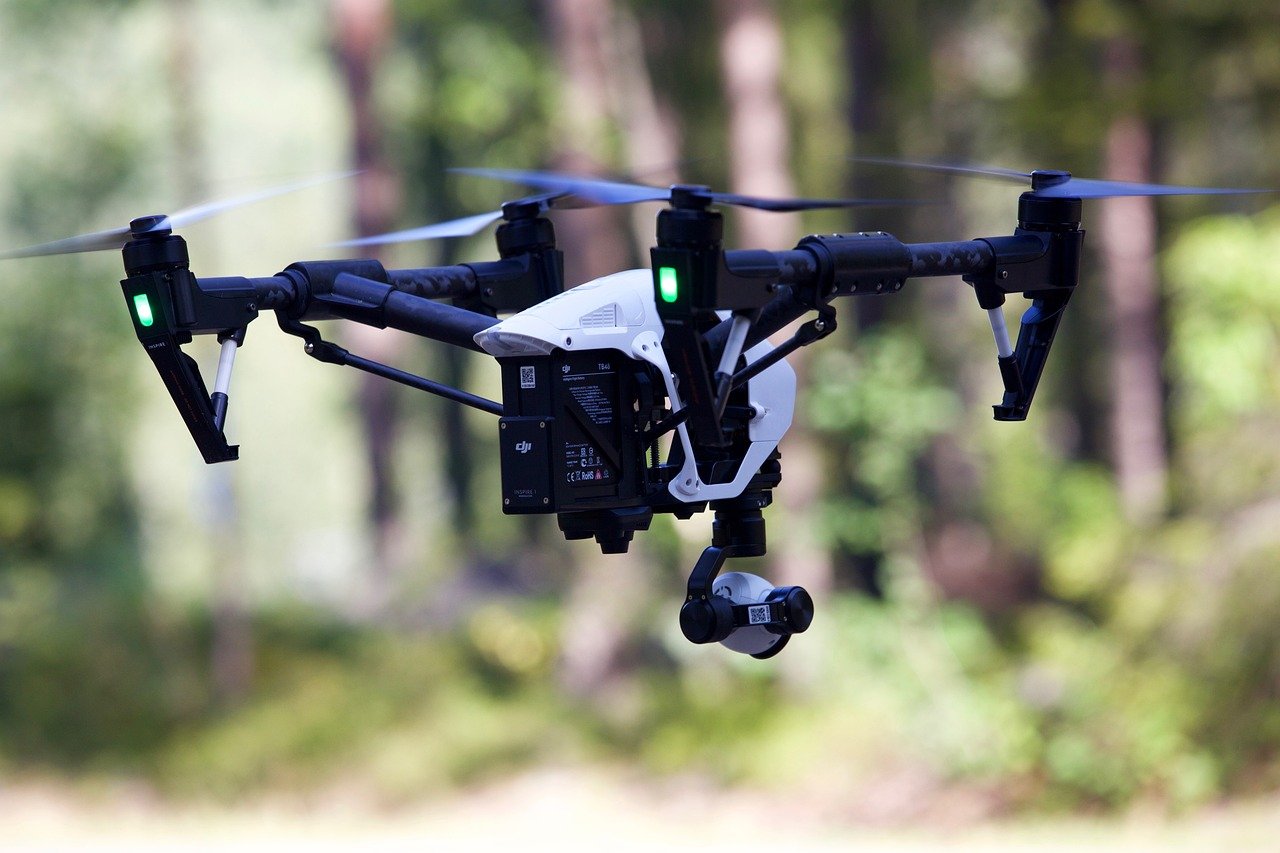Drones and Aerial Surveillance (image credits: pixabay)