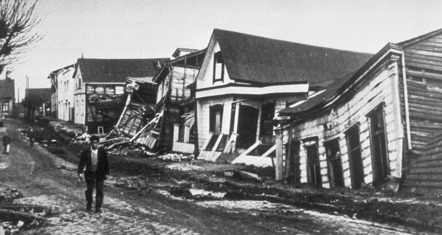 1. The Great Chilean Earthquake of 1960 (image credits: wikimedia)