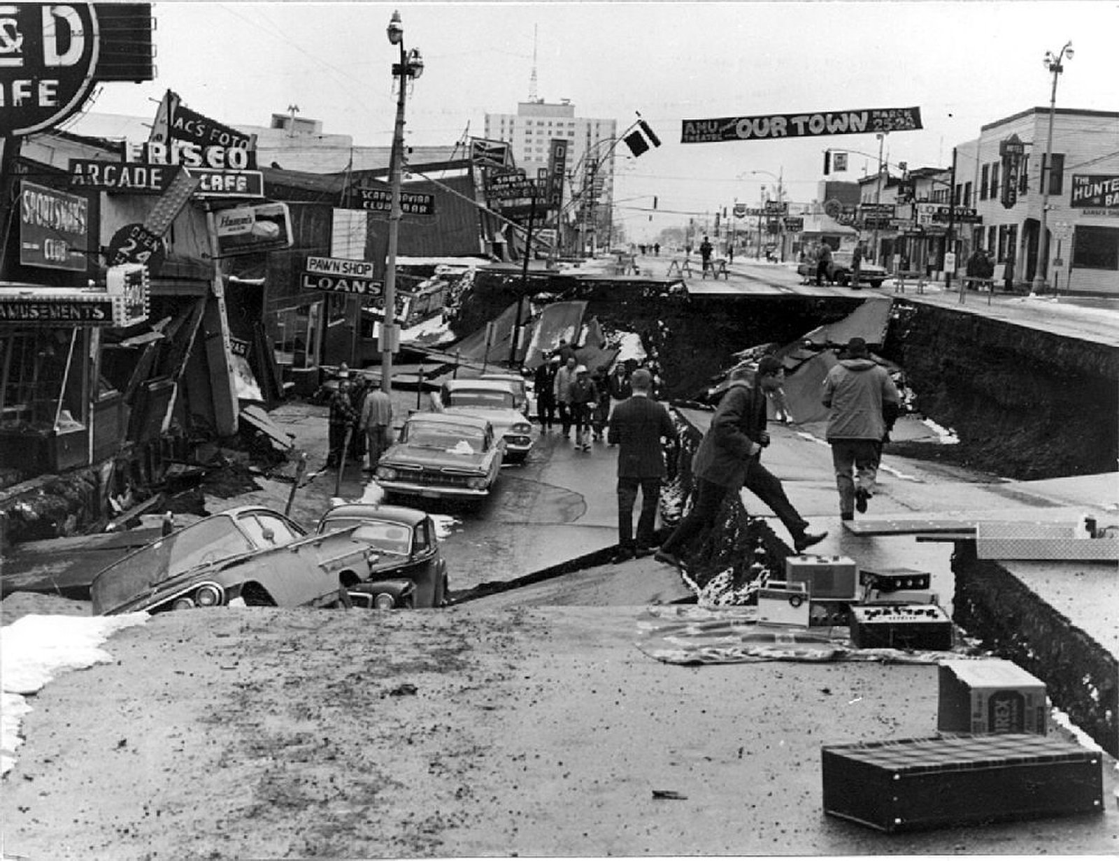 2. The 1964 Alaskan Earthquake (image credits: wikimedia)