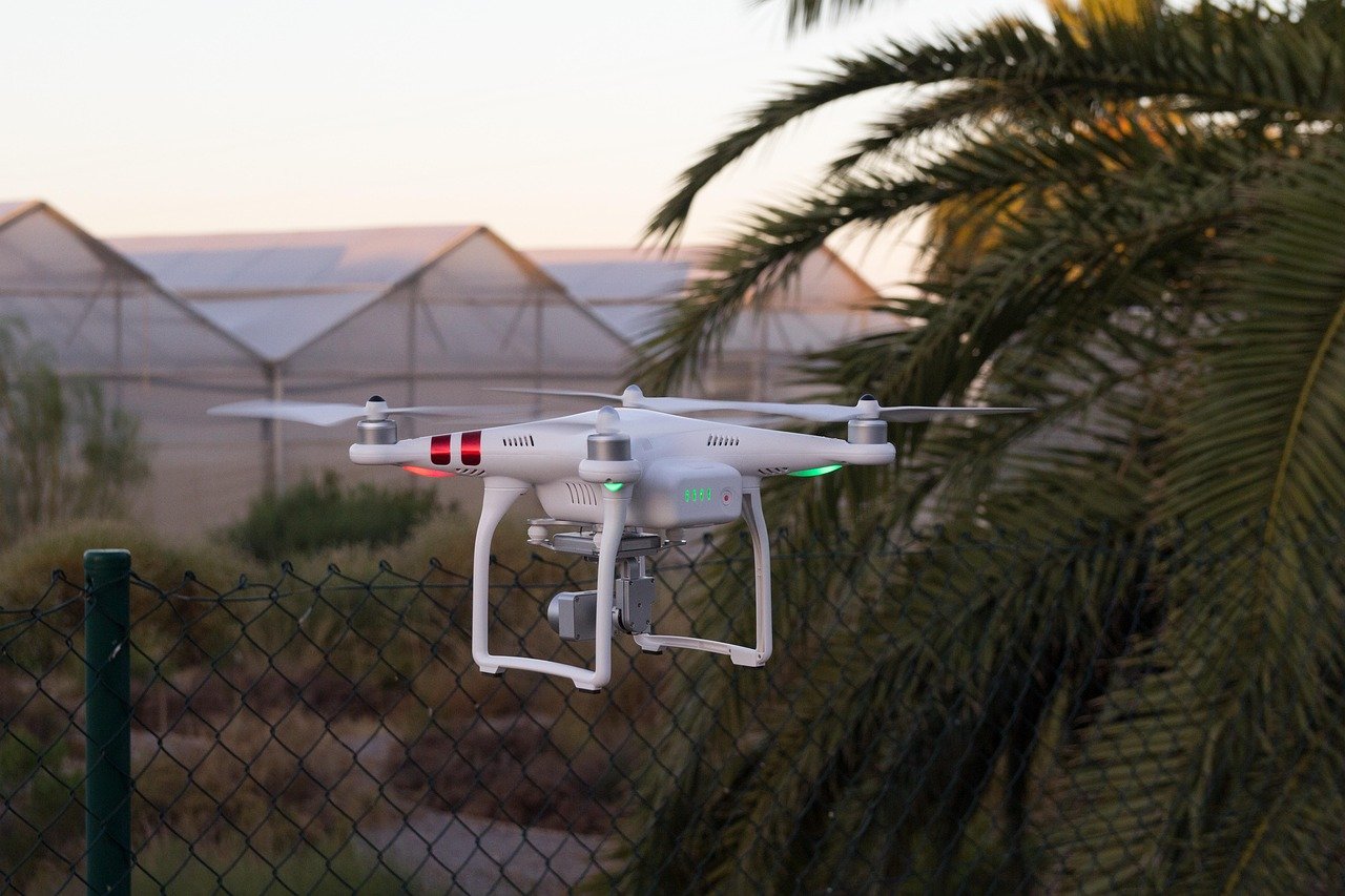 Drone Surveillance and AI (image credits: pixabay)