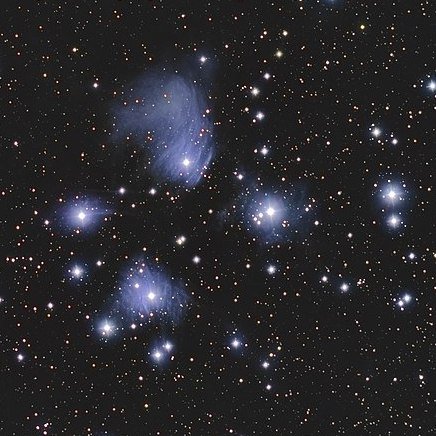 The Seven Sisters and the Pleiades (image credits: wikimedia)
