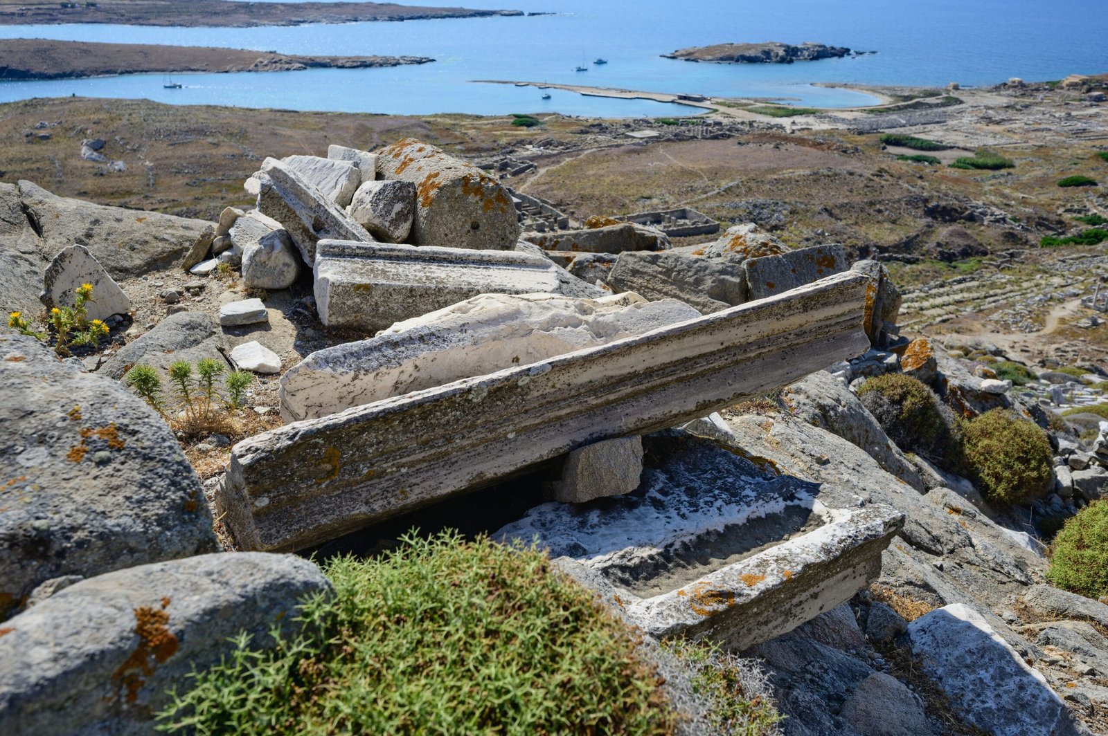 The Architectural Wonders of Delos (image credits: wikimedia)