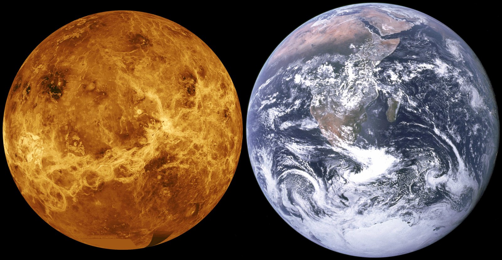 Comparisons with Earth (image credits: wikimedia)
