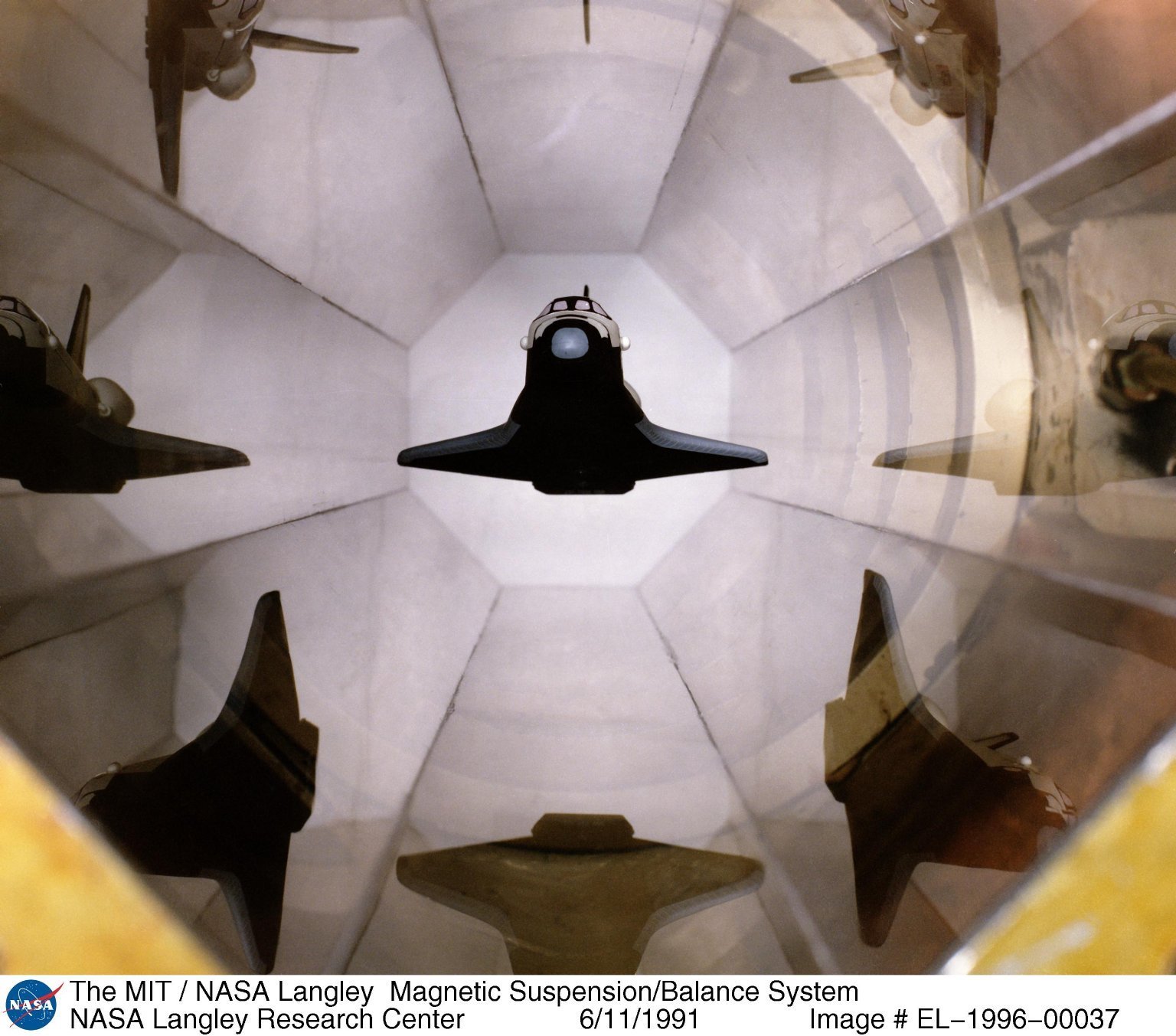 Levitation Through Magnetic Fields (image credits: wikimedia)