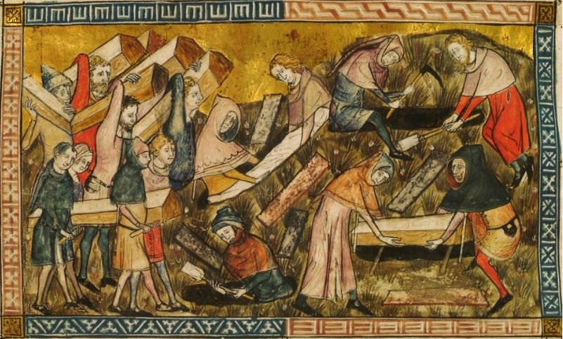 The Legacy of the Black Death (image credits: wikimedia)