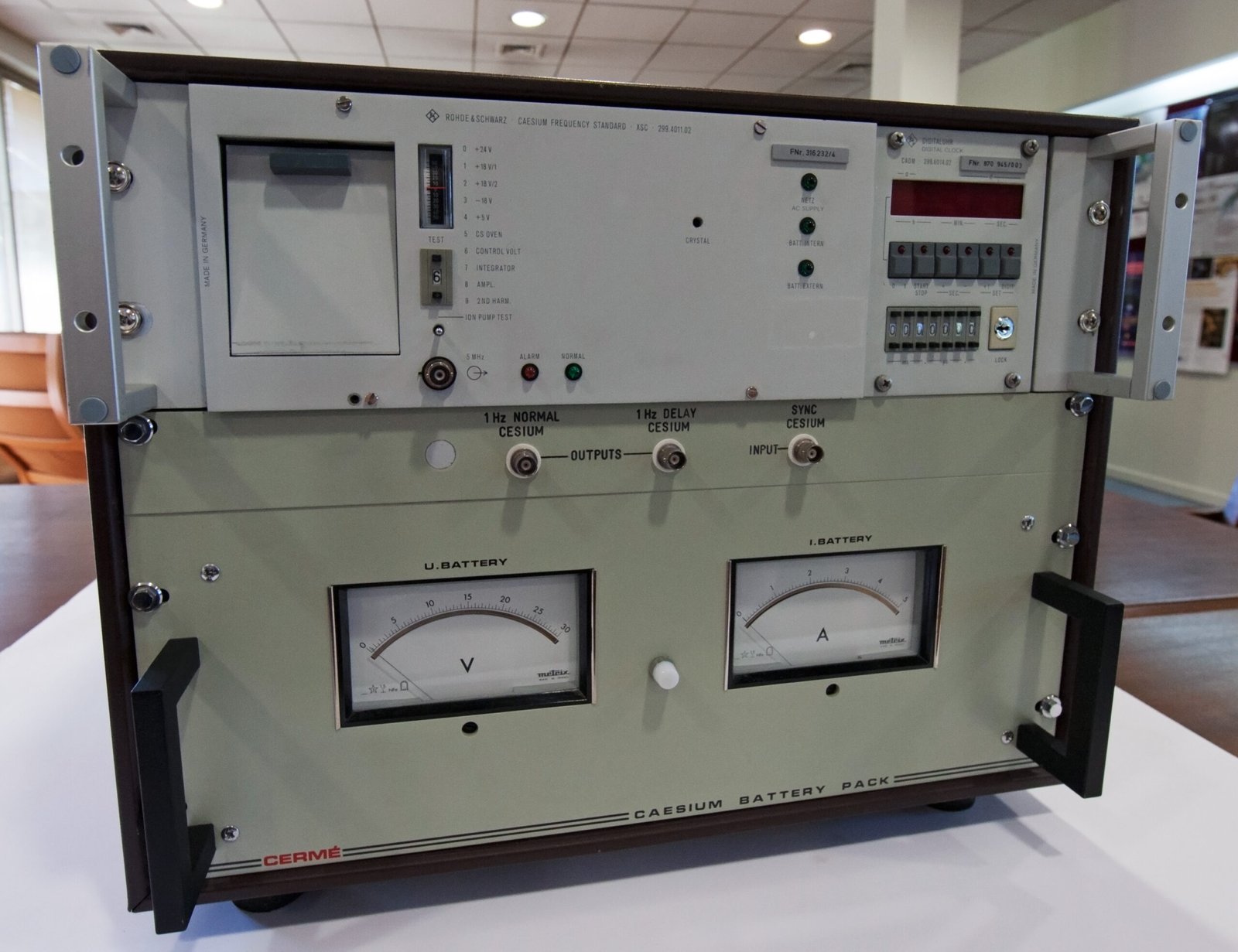 The Dropping of Atomic Clocks (image credits: wikimedia)