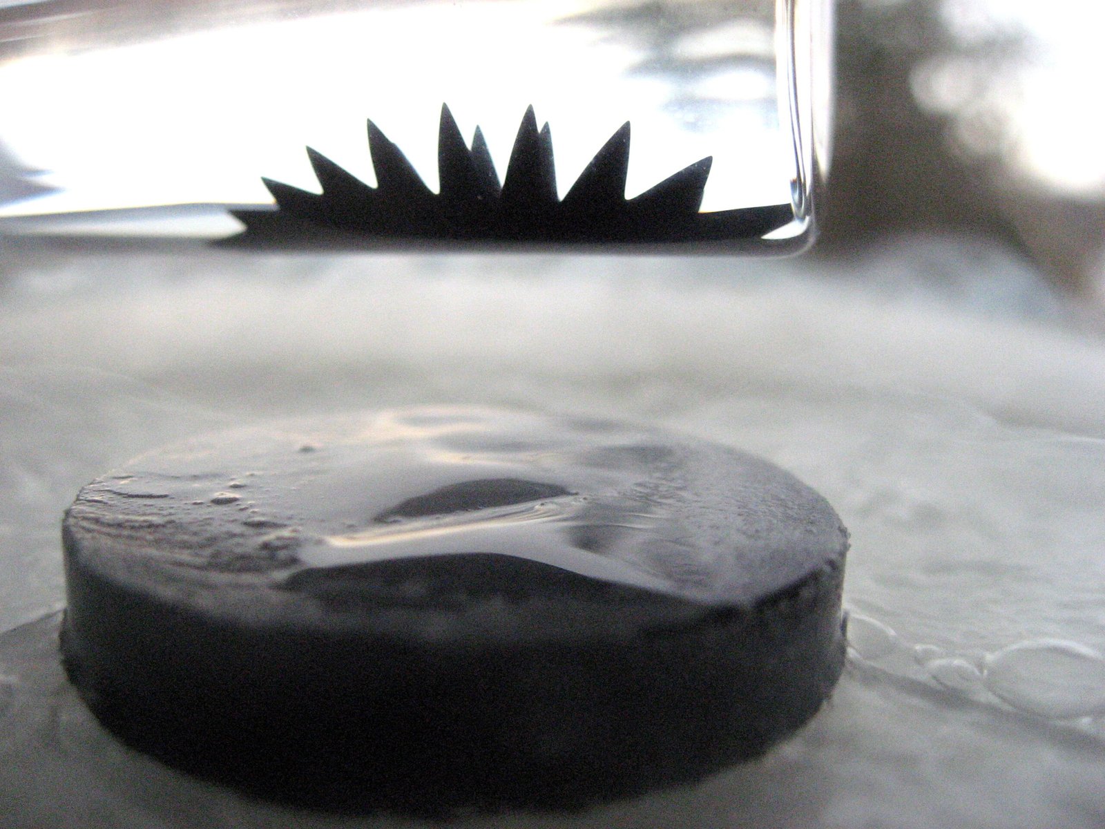 Pinning: Keeping the Superconductor in Place (image credits: wikimedia)