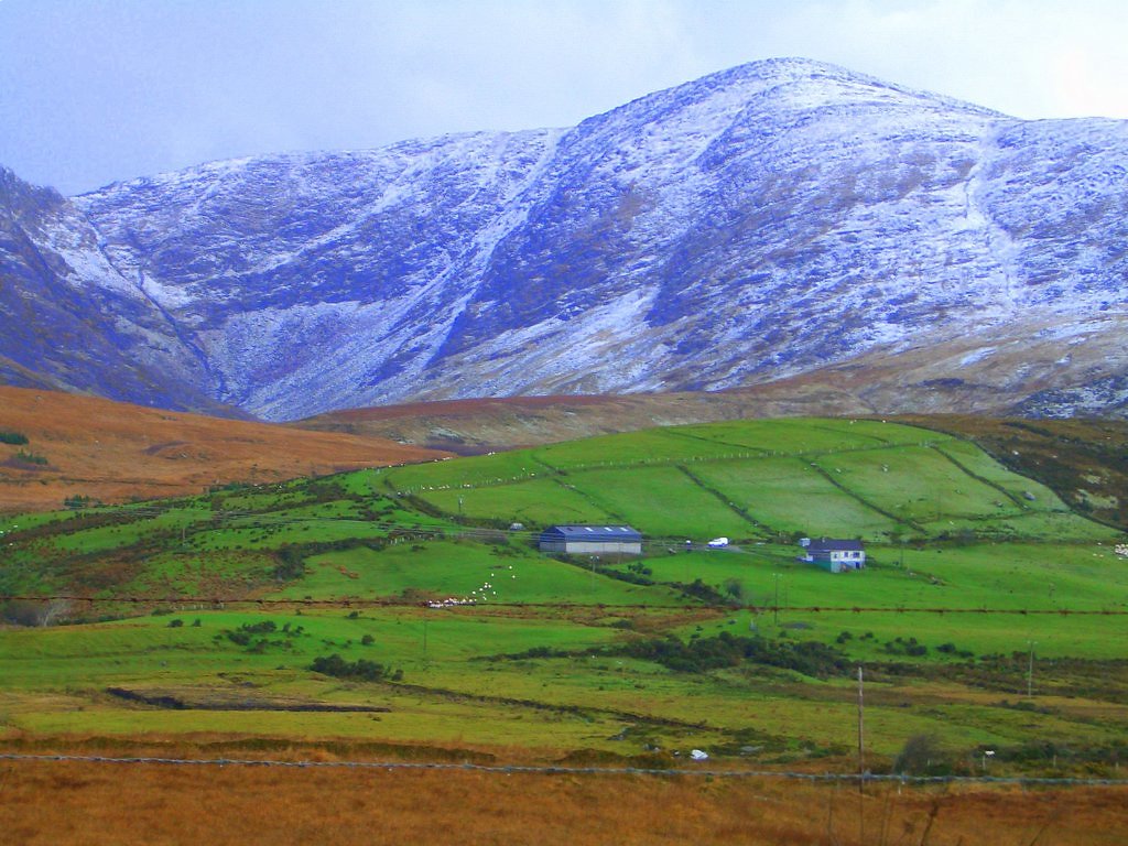 Ireland mountain area