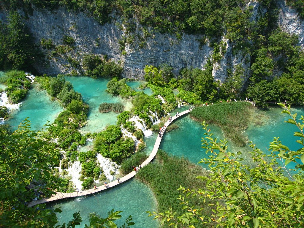 Plitvice Lakes National Park.