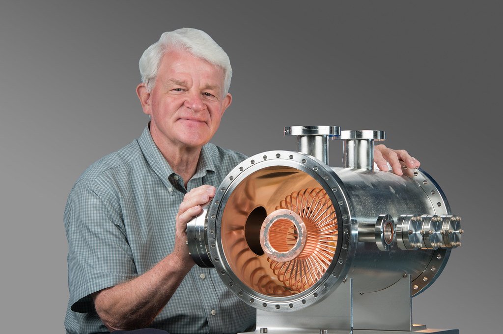 Superconducting RF cavity for medical isotopes.
