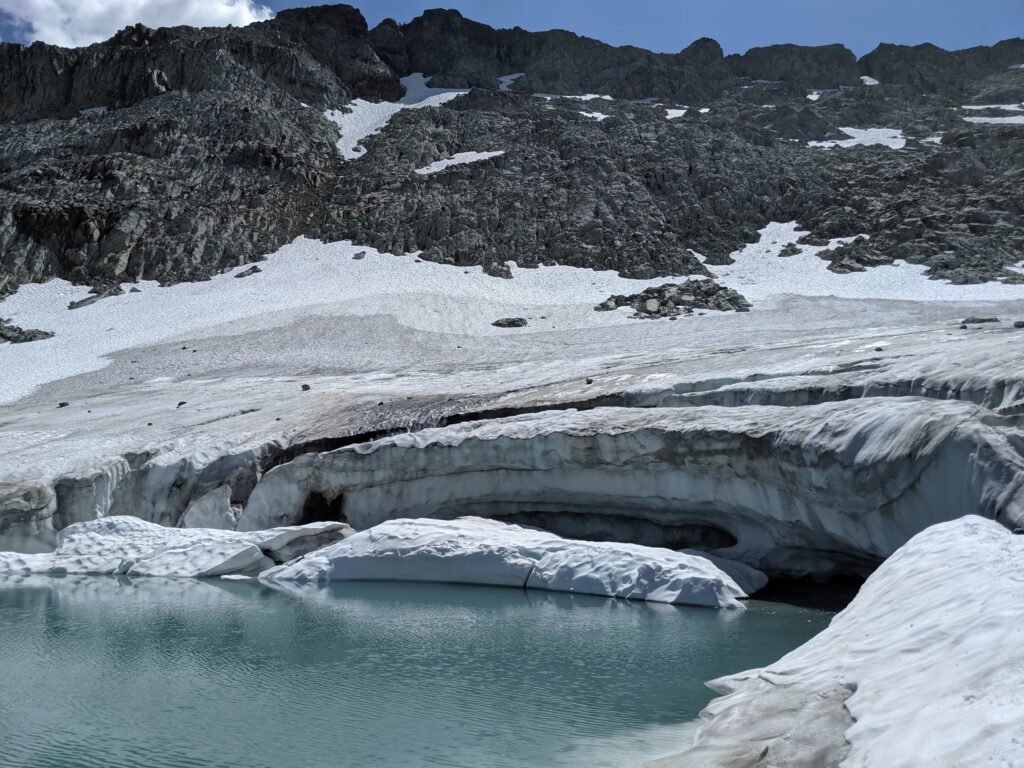 Ice worm glacier, Alaska