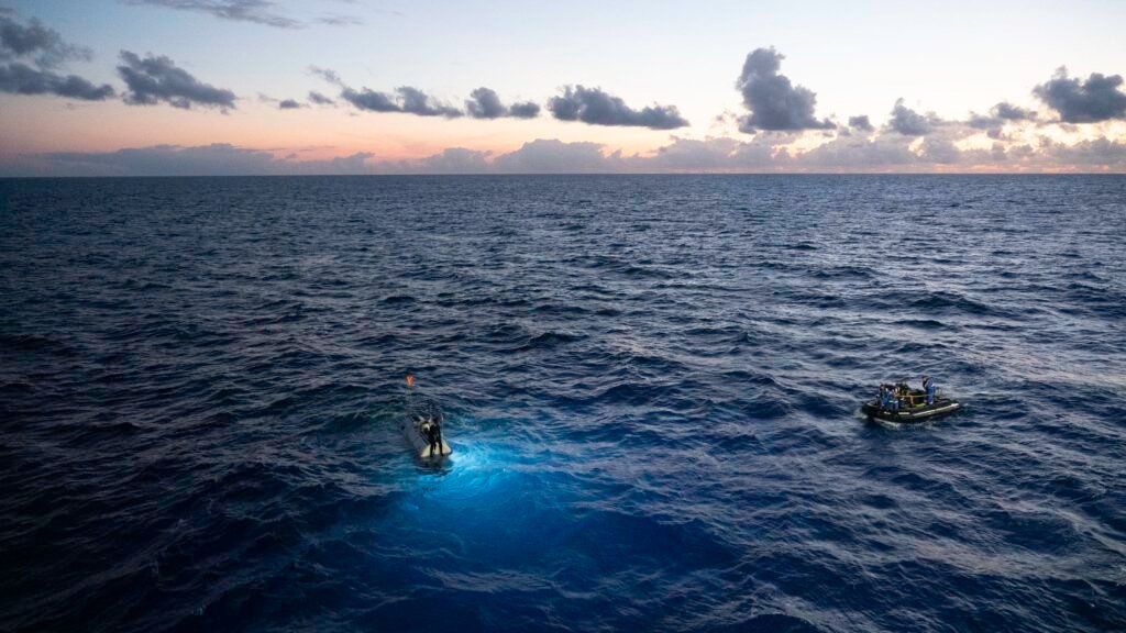 Marine trench