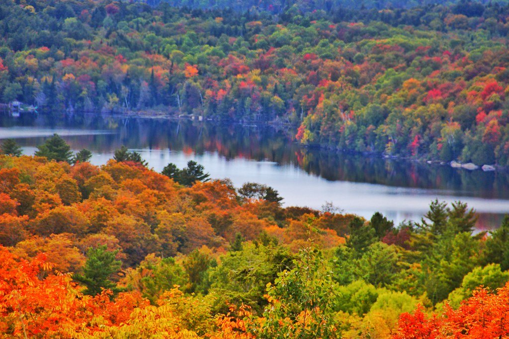 Lake Placid in Adirondack Mountains