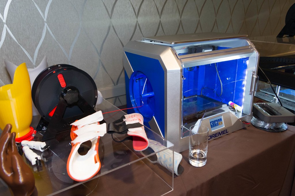 3D printed orthotics and prosthetics.