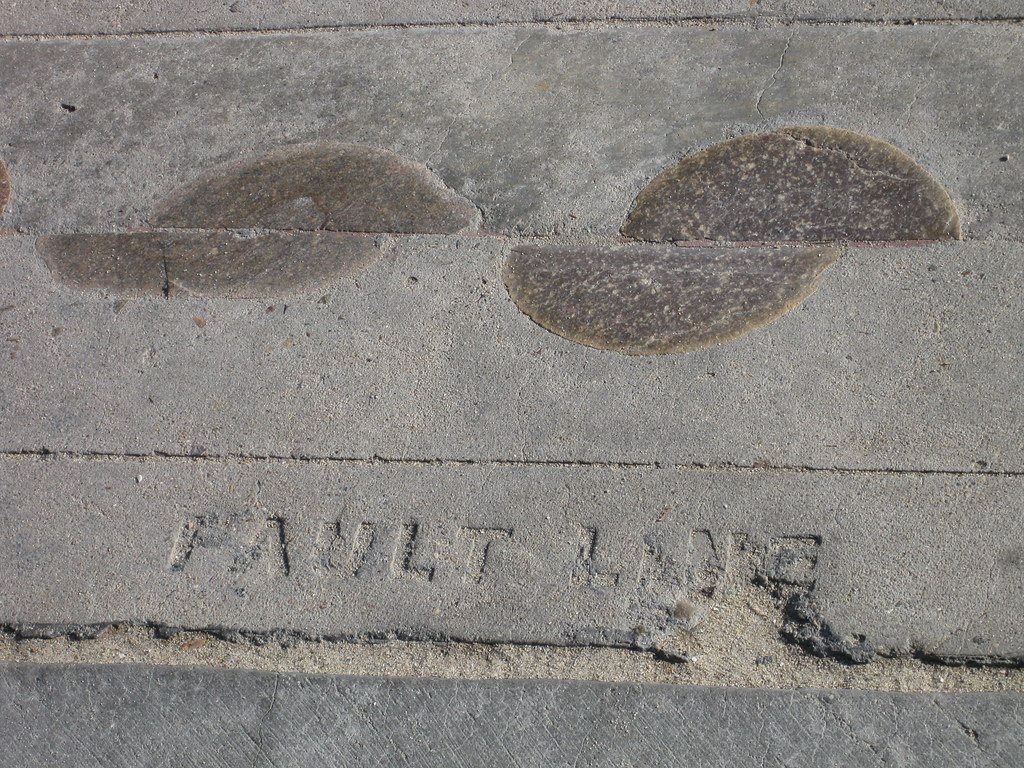 Fault line, earthquake