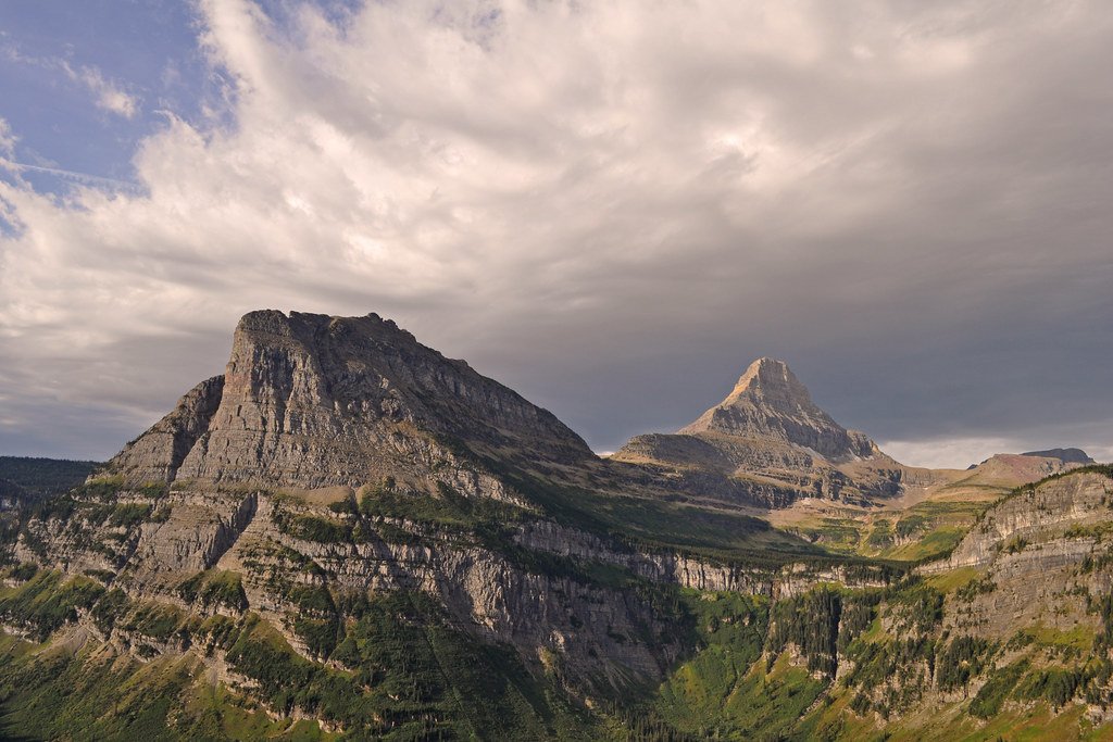 Montana glacier, climate change