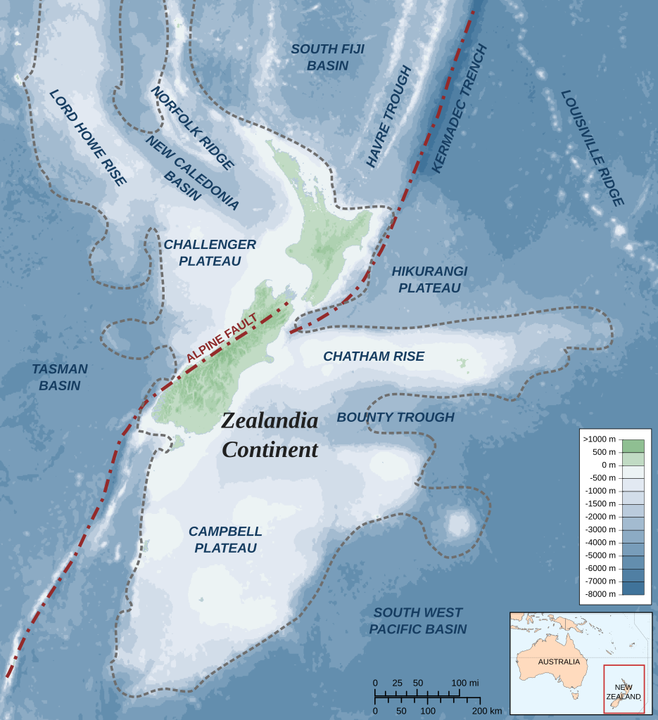 Marine trench