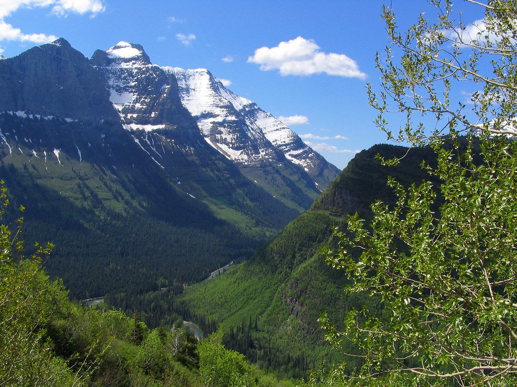 U-Valley, Going-to-the-Sun Road, Glacier National Park, Montana.