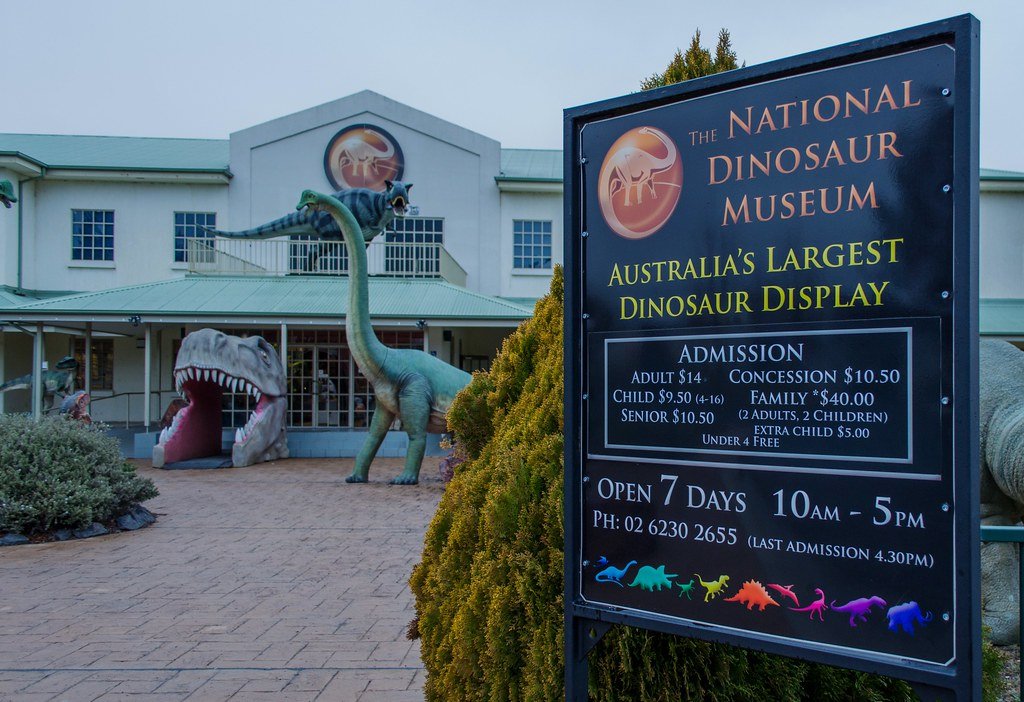 National Dinosaur Museum, Australia dinosaurs