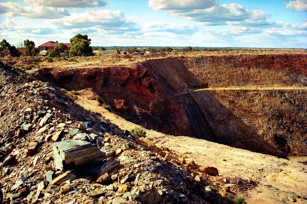 Australia, gold mine
