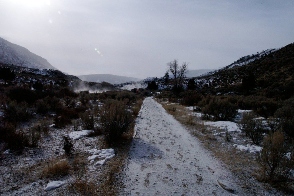 Footpath, Boiling River. 
