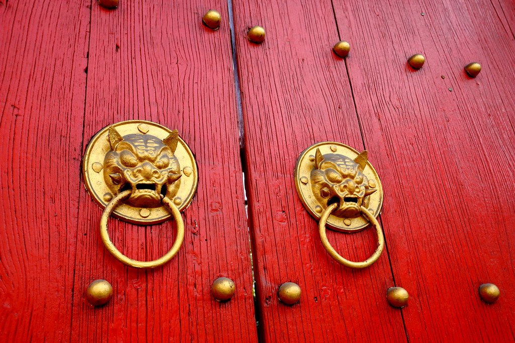 Red door
