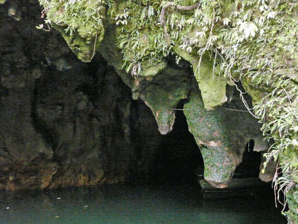 Entrance of the Waitomo Caves.
