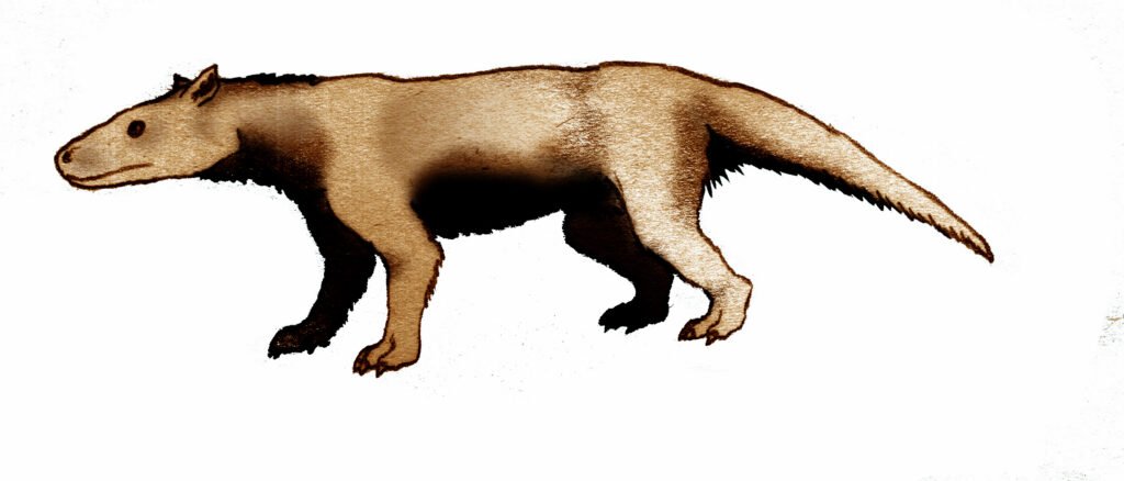 Massetognathus, an extinct therapsid.